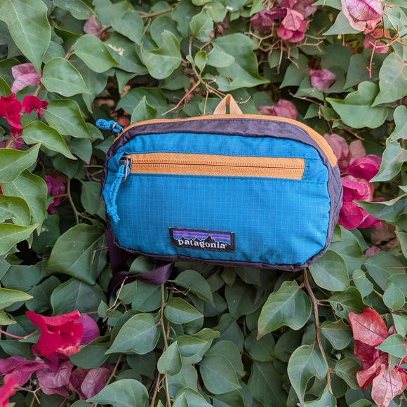 Patagonia Blue and Yellow Mini Bag - Picture 2 of 10